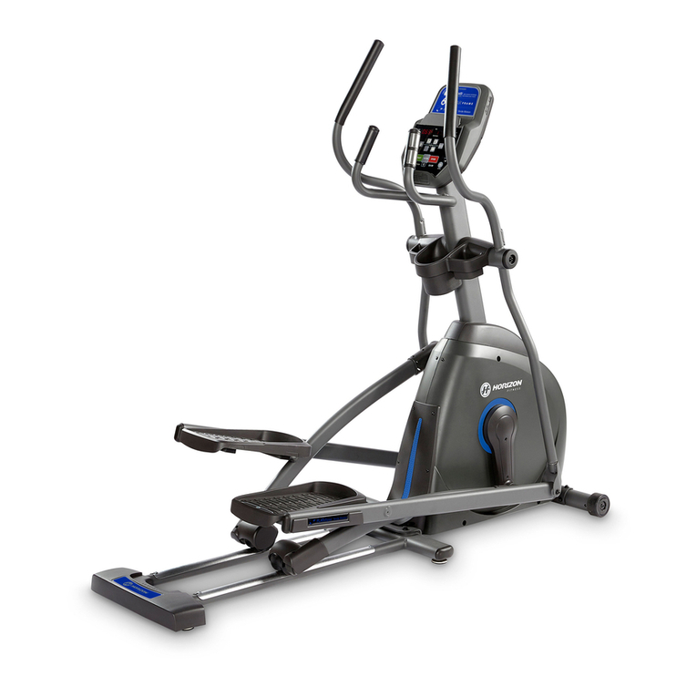 Horizon Fitness EX-59 owner's manual