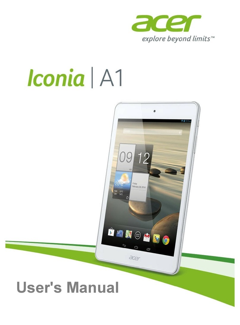 Acer Iconia A1 User manual