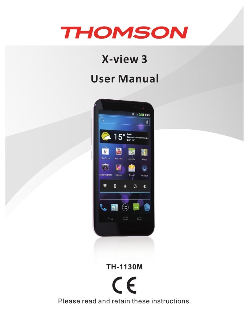 THOMSON X-view 3 User manual