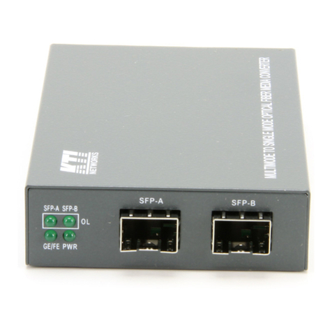 KTI Networks KGC-311 Series User manual
