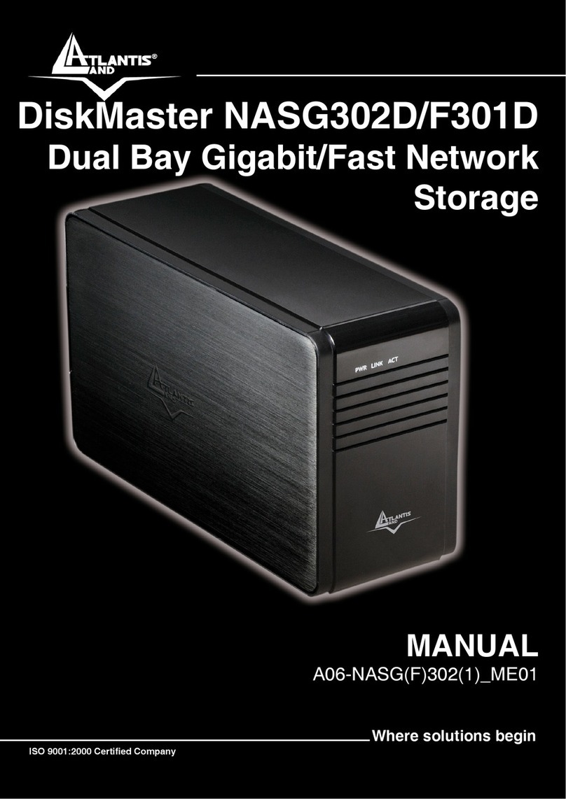 Atlantis Land DiskMaster NASG302D user manual