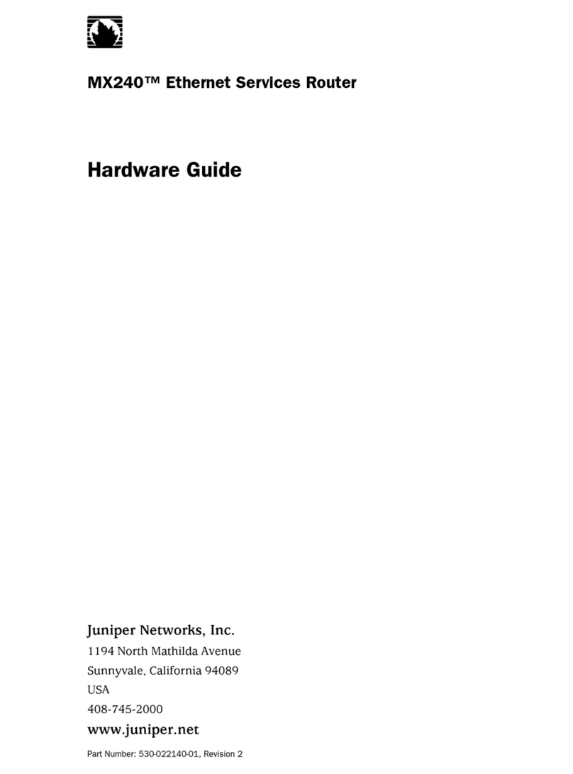 Juniper MX240 Hardware guide