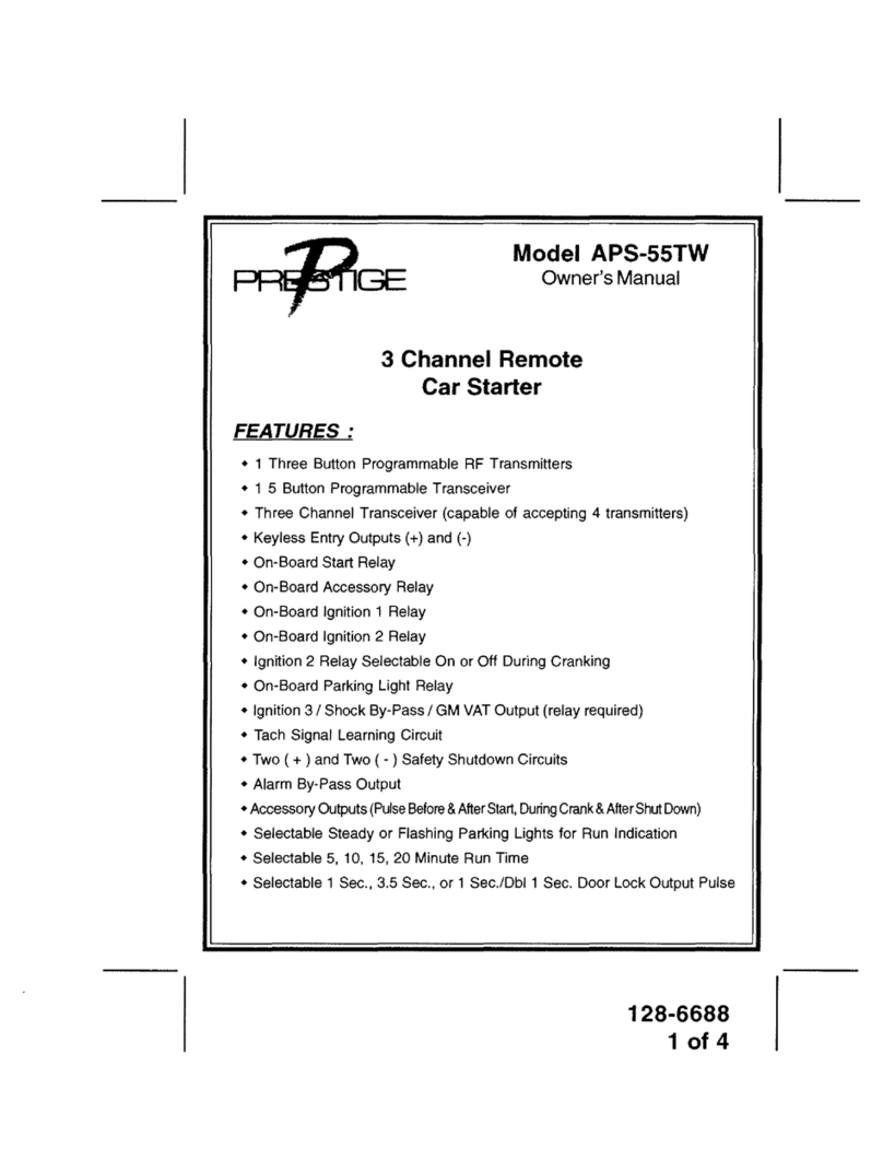 Audiovox Prestige APS-55TW owner's manual Audiovox Prestige APS-55TW owner's manual