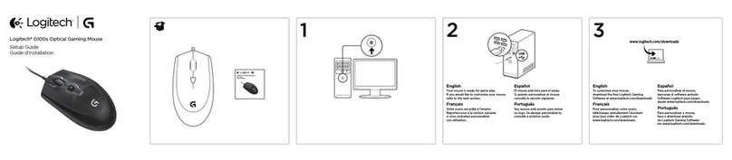 Logitech G100s User manual