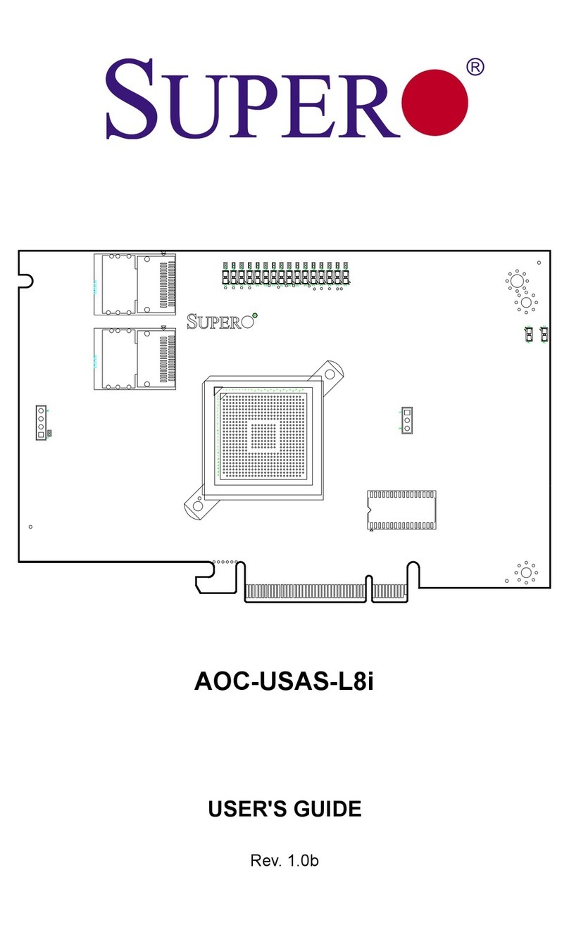 Supero AOC-USAS-L8i User manual