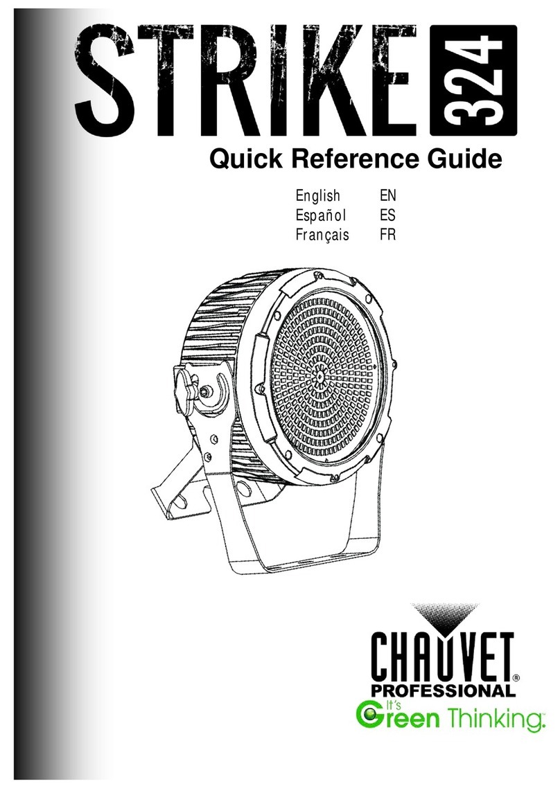 Chauvet Strike 324 User manual
