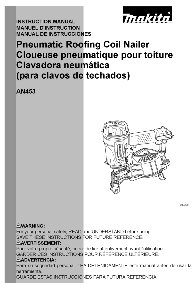 Makita AN453 User manual