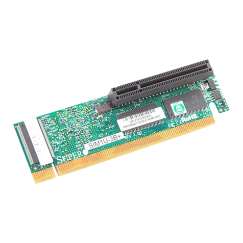 Supermicro AOC-SIM1U Add-on Card user manual