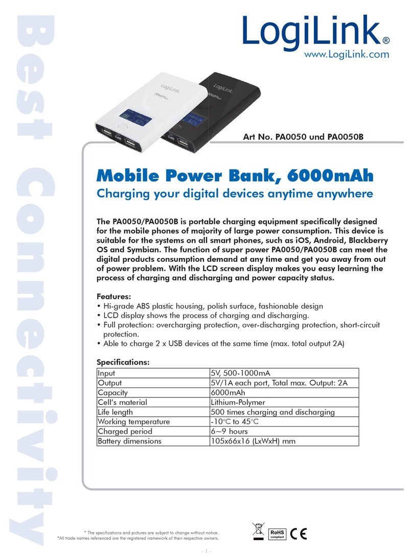 LogiLink PA0050 User manual