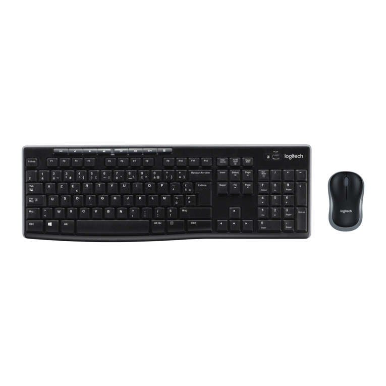Logitech Combo MK270 Setup guide