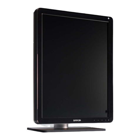 Barco Coronis 3MP LED MDCG-3221 User manual