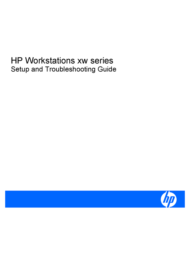 HP xw series User manual