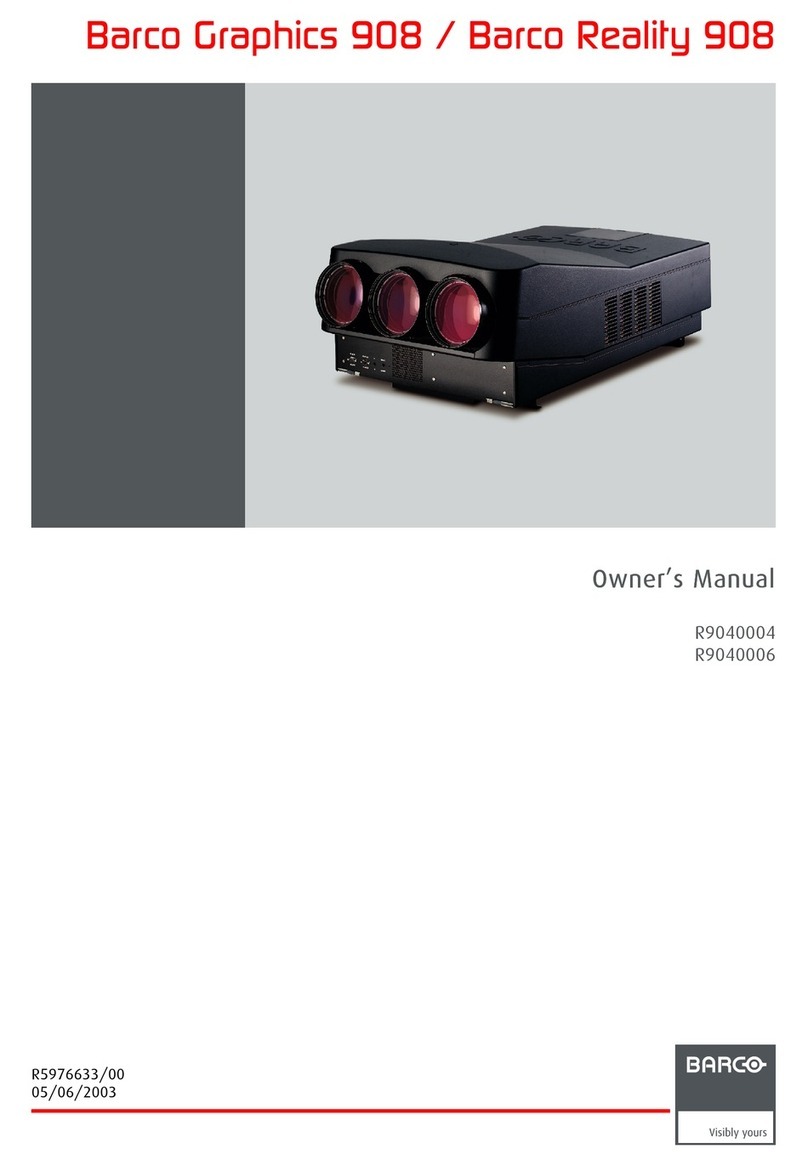Barco R9040004 User manual