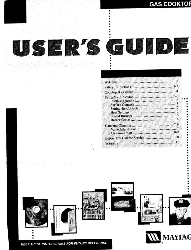 Maytag MGC5430 User manual