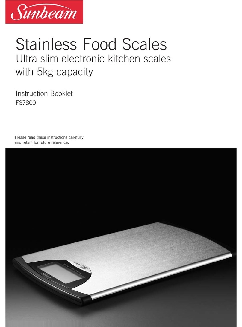 Sunbeam FS7800 User manual