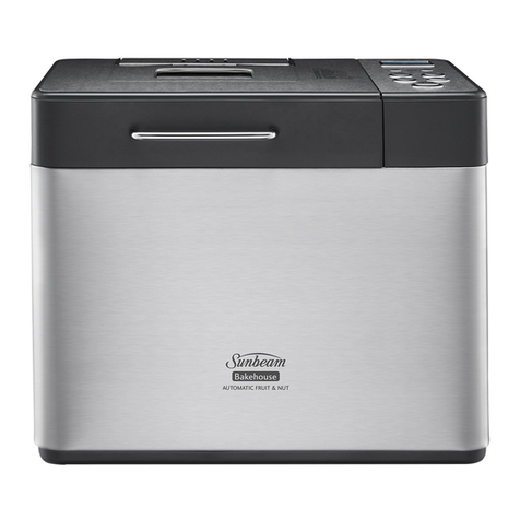 Sunbeam BM4500 Bakehouse Operational manual