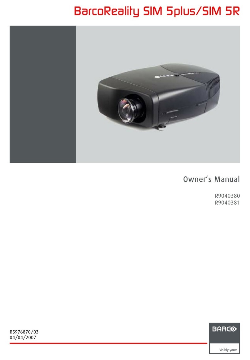 Barco R9040380 User manual
