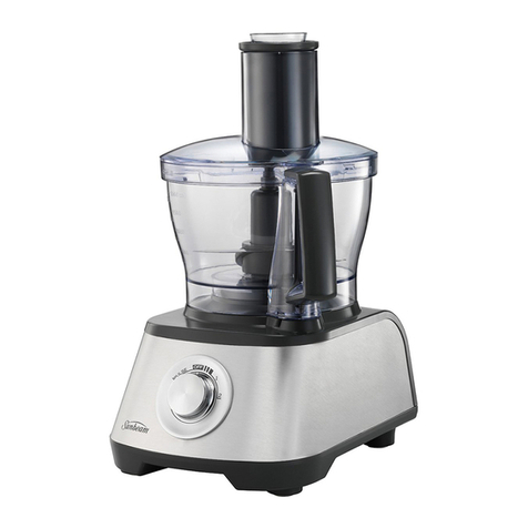 Sunbeam MultiProcessor Compact LC5000 User manual
