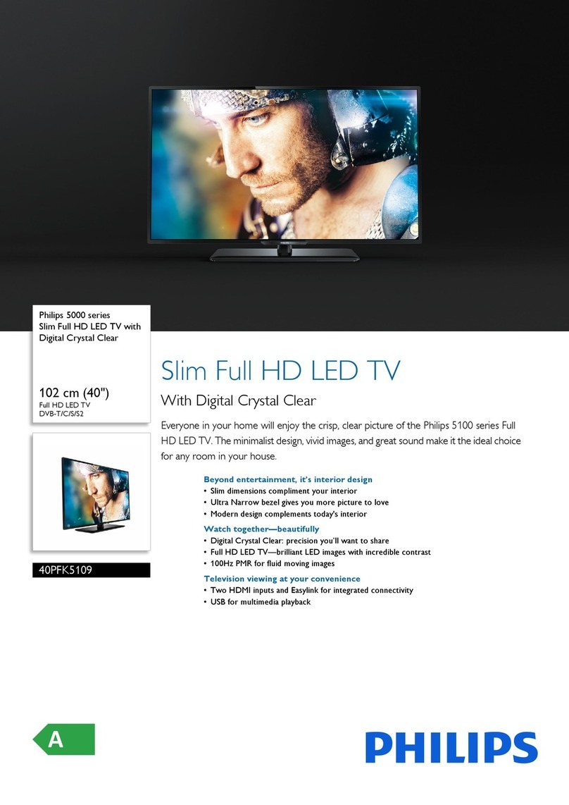 Philips 40PFK5109 User manual