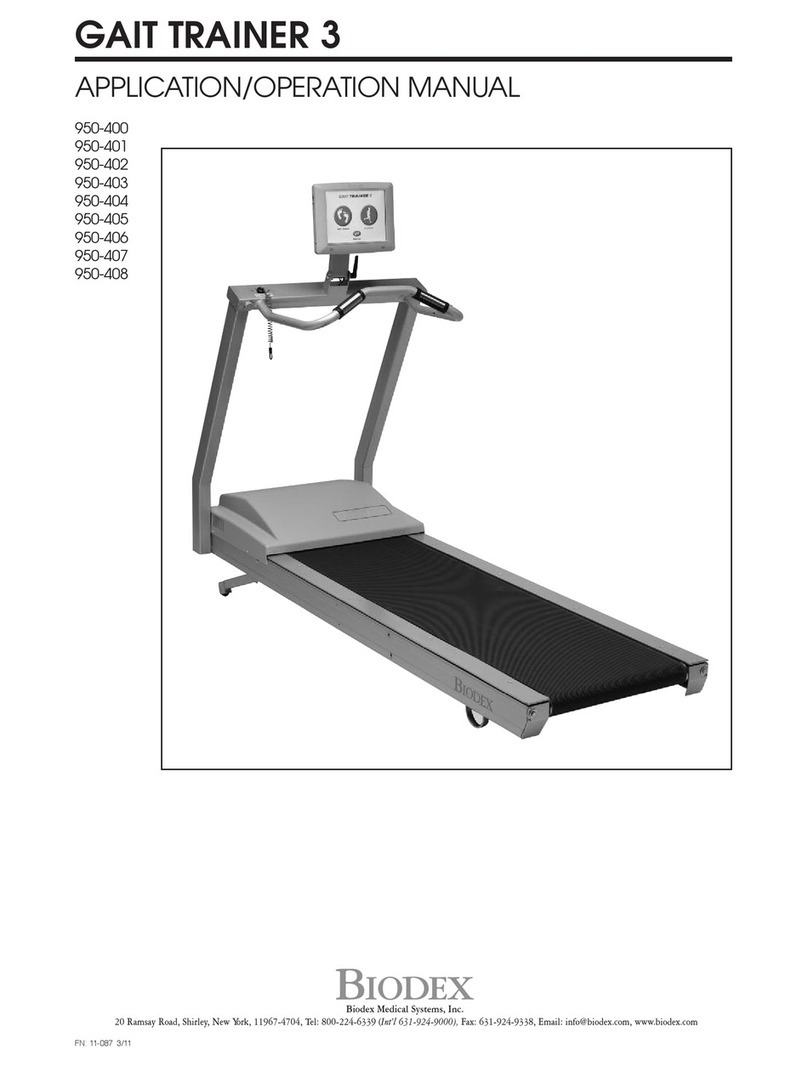 biodex 950-400 User manual