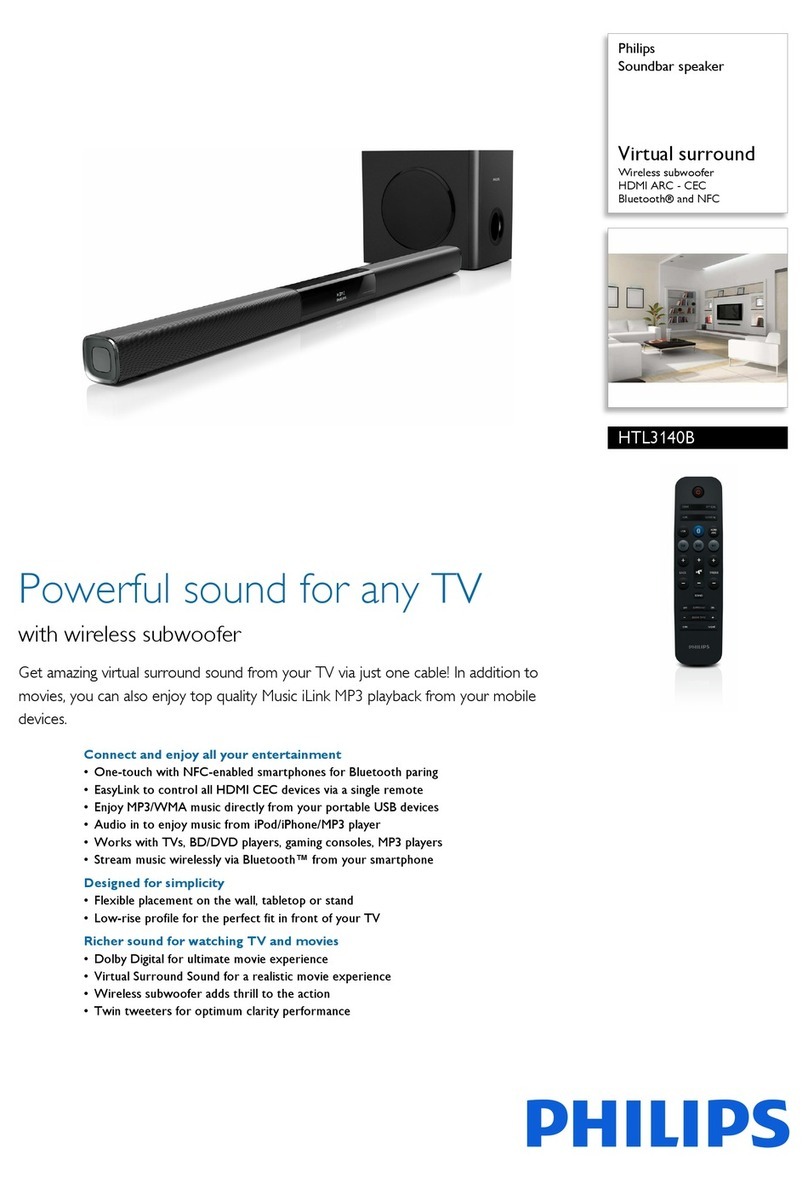 Philips HTL3140B User manual