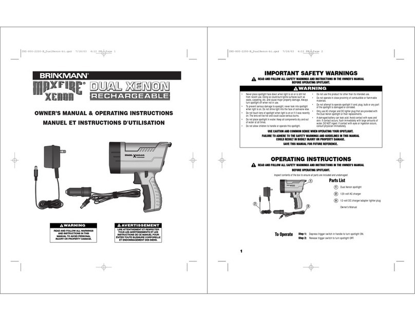 Brinkmann 800-2200-B System manual