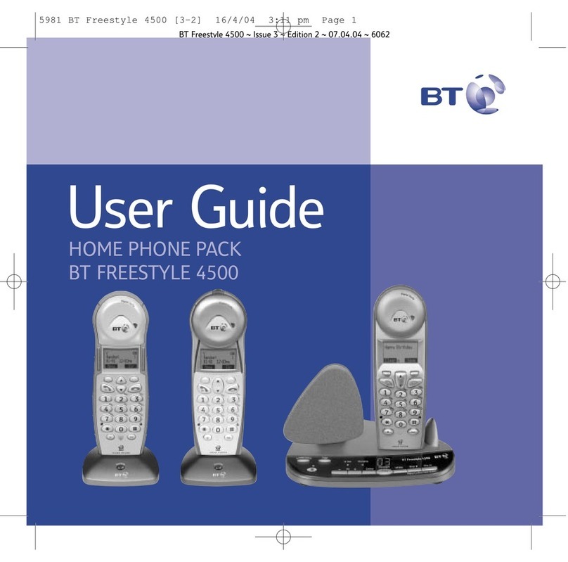 BT FREESTYLE 4500 user guide