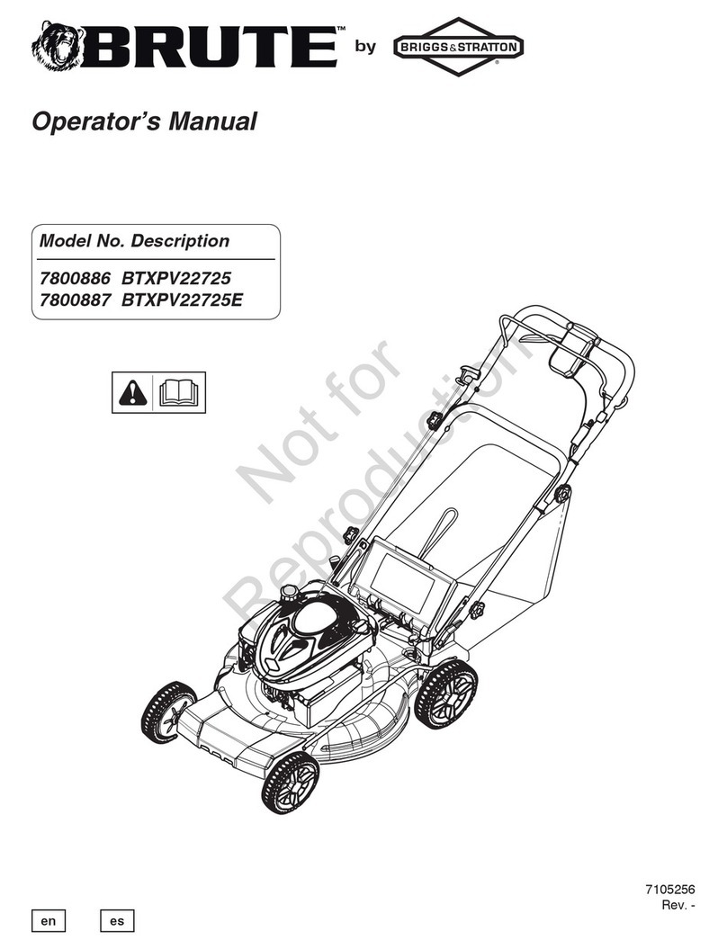 Brute 7800886 Operator's manual
