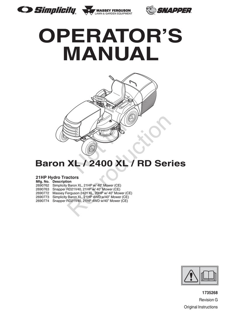 Briggs & Stratton 2609762 Operator's manual
