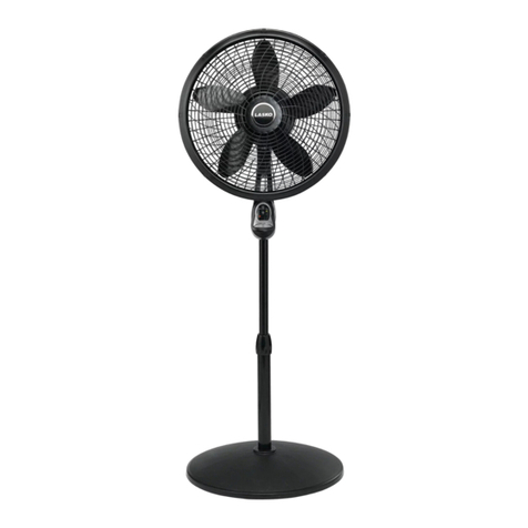Lasko CYCLONE 1843 operating manual