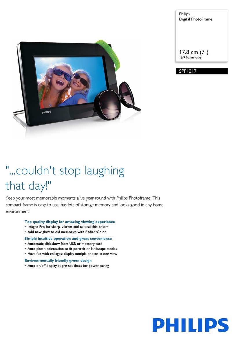 Philips SPF1017 Specifications