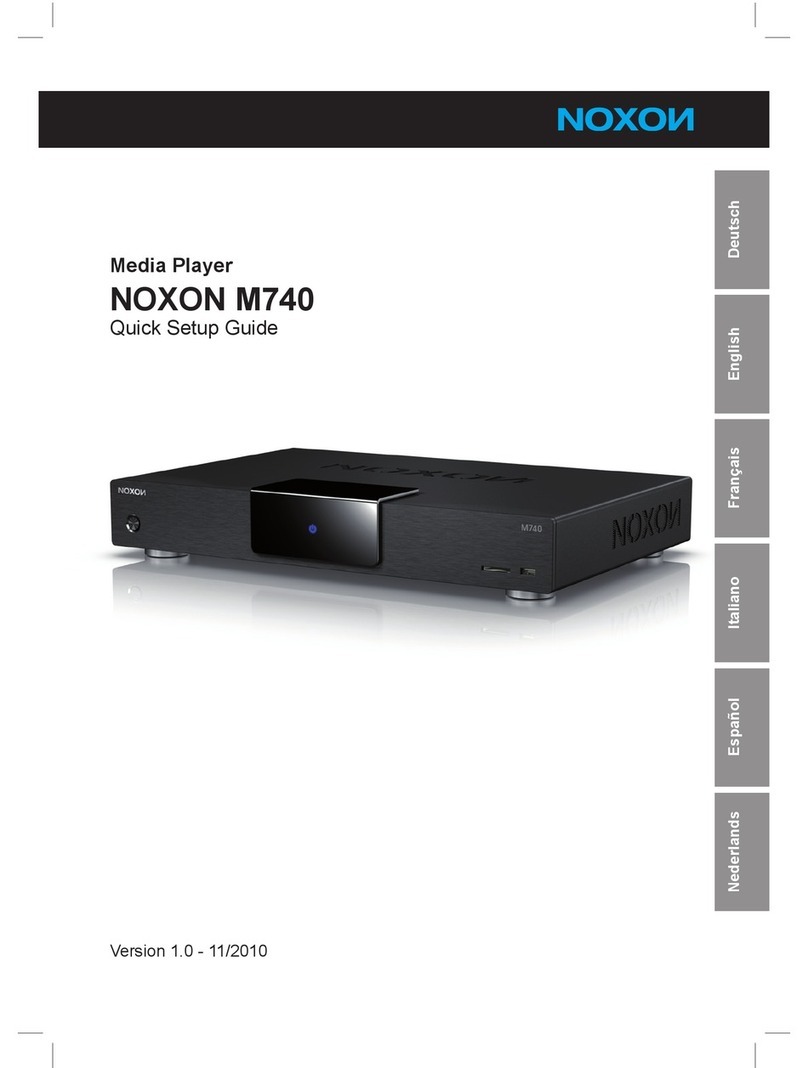 Noxon NOXON M740 Quick setup guide