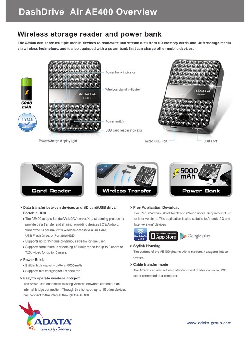 DashDrive Air AE400 Brochure & specs DashDrive Air AE400 Brochure & specs