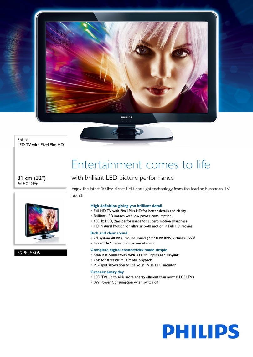Philips 32PFL5605 User manual