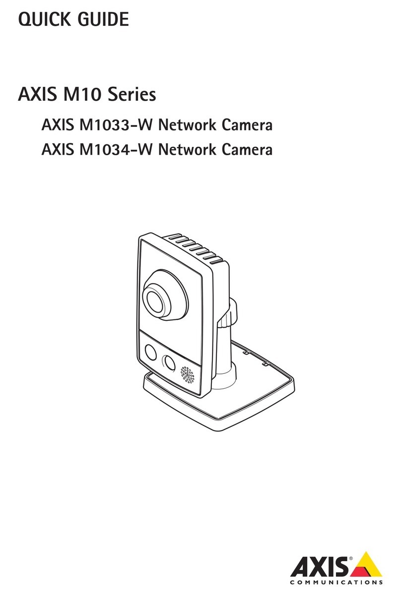 Axis M1034-W User manual