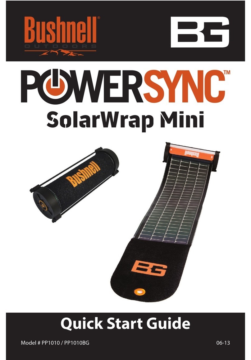 Bushnell POWERSYNC PP1010 quick start guide