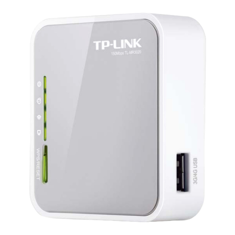 TP-Link TL-MR3020 User manual
