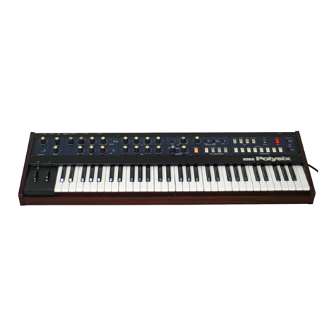 Korg POLYSIX User manual