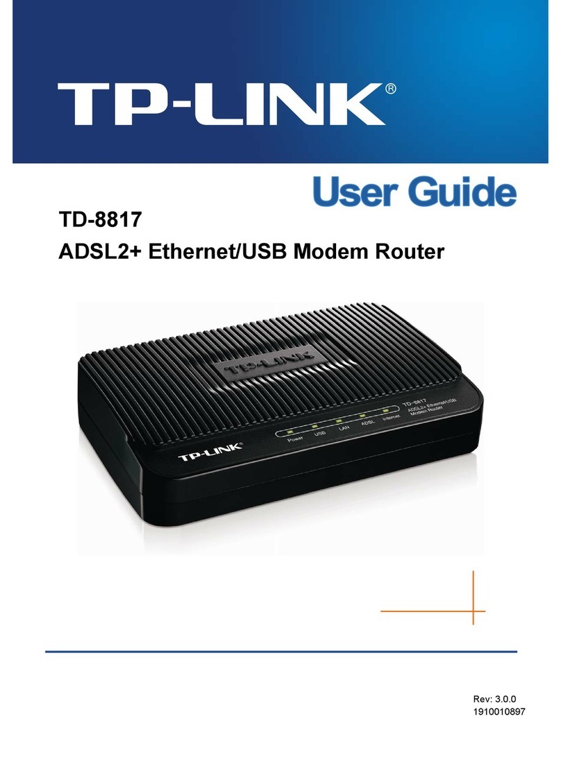 TP-Link TD-8817 User manual