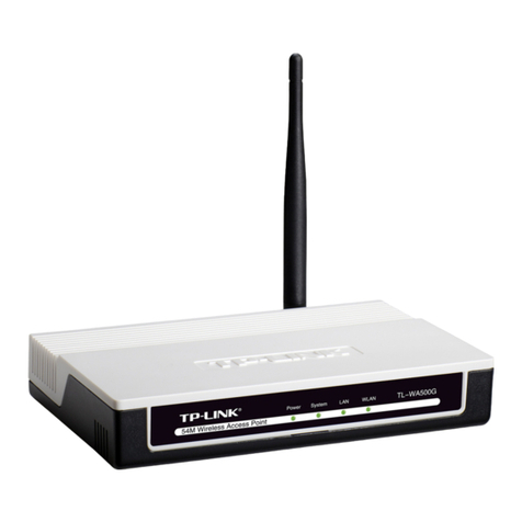 TP-Link TL-WA500G User manual