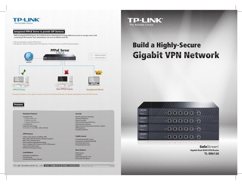 TP-Link TL-ER6120 User manual