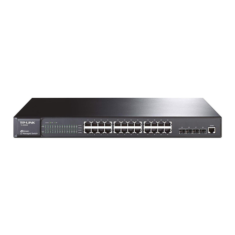 TP-Link JetStream TL-SG5412F Instruction Manual