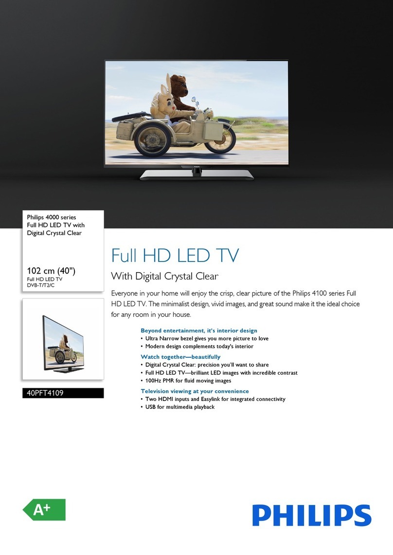 Philips 40PFT4109 User manual