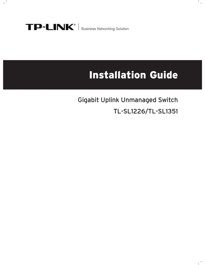 TP-Link TL-SL1351 User manual