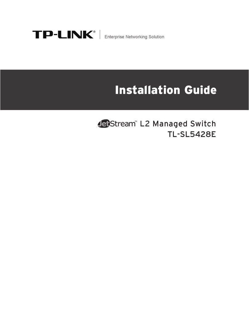 TP-Link JetStream TL-SL5428E installation guide