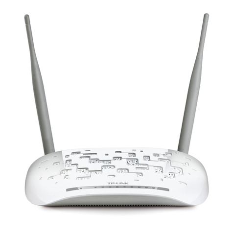 TP-Link TD-W8968 User manual
