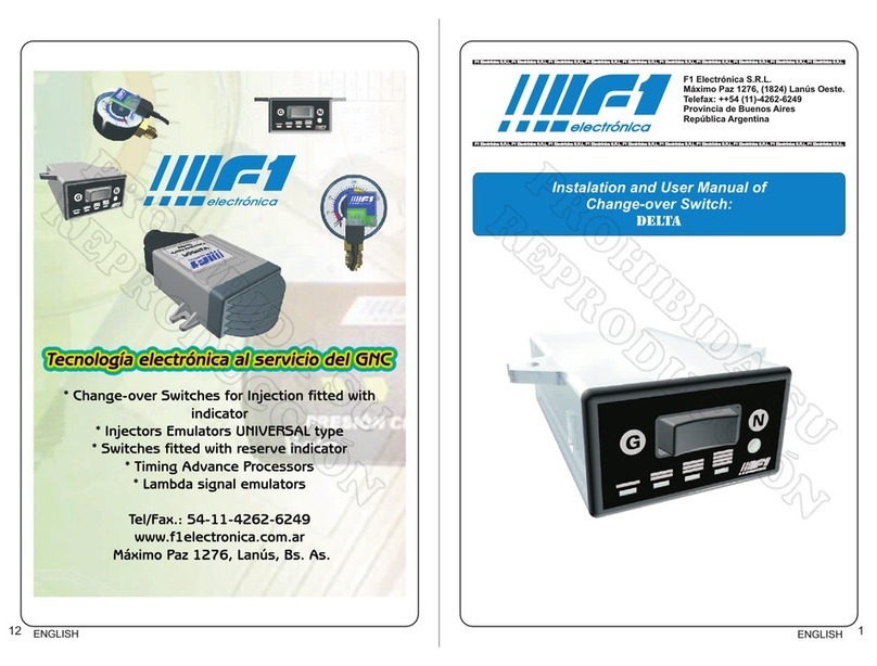 F1 electronica DELTA Instalation and user manual