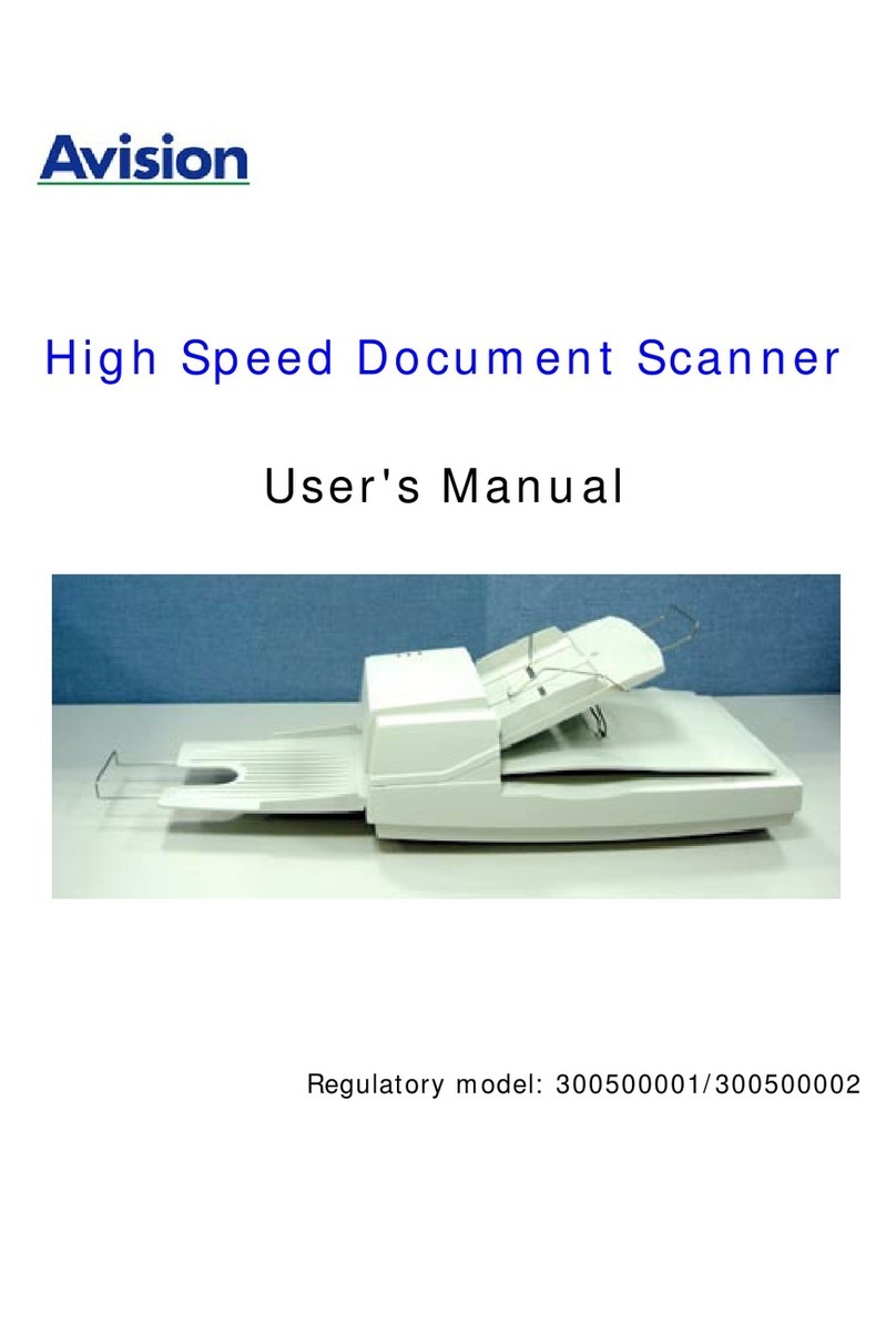 Avision 300500001 user manual