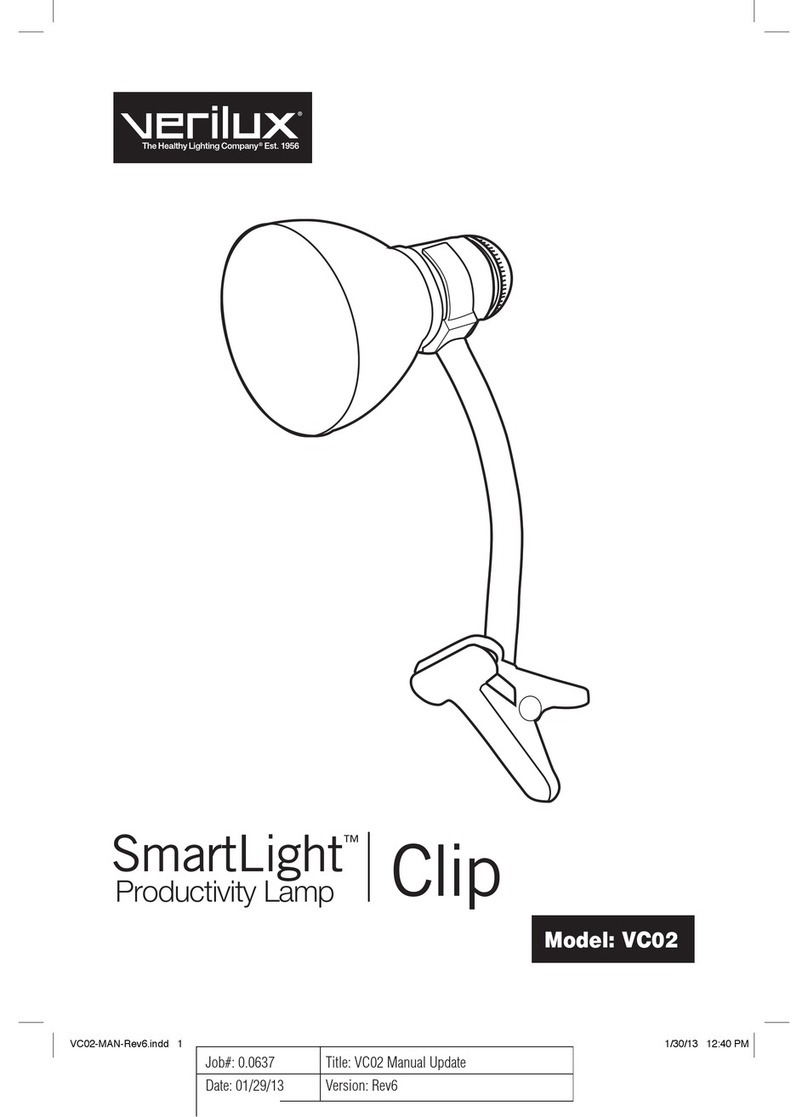 Verilux SmartLight VC02 User manual