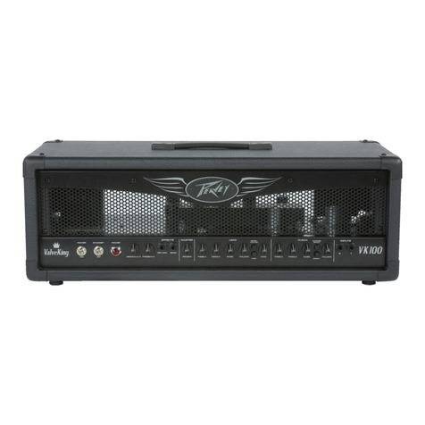 Peavey Valve King Series operating manual